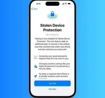 苏家屯苹果授权维修店分享被盗设备保护功能开启方法 