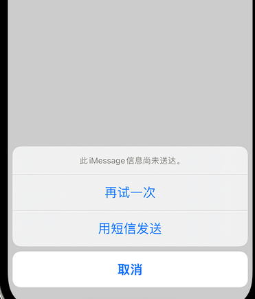 苏家屯apple维修iPhone上无法正常发送iMessage信息