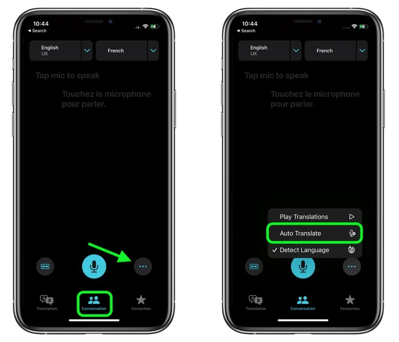 苏家屯苹果手机维修分享iOS 15 “翻译” App 新改进 